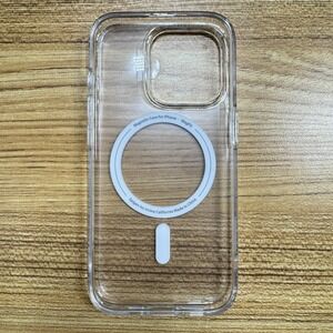 Spigen  iPhone 15 Pro [Ultra Hybrid] (MagFit)‎ White Clear Case ACS06715